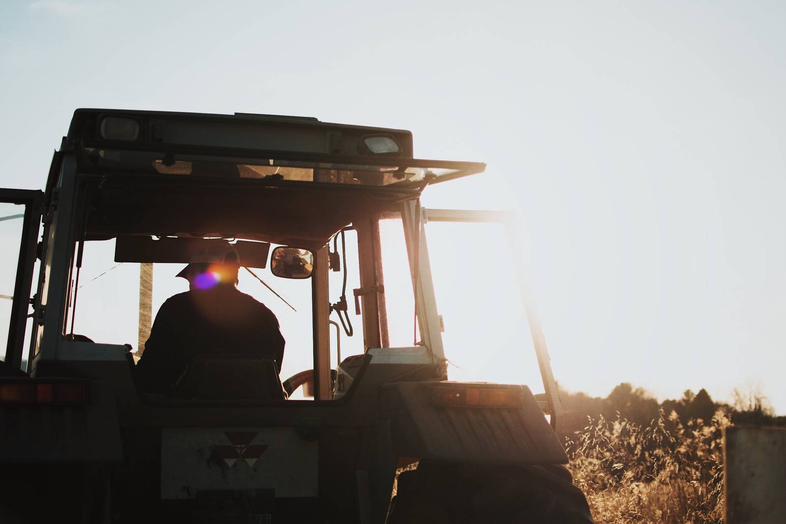 Proximity warnings are alerts for when farmers are using machinery. Photograph: Spencer Scott Pugh on Unsplash