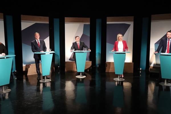 Spiky exchanges in Belfast at UTV Westminster election  debate