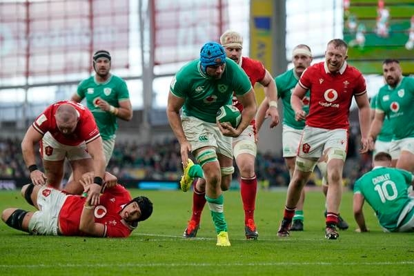 Ireland claim bonus-point win over Wales despite  patchy performance