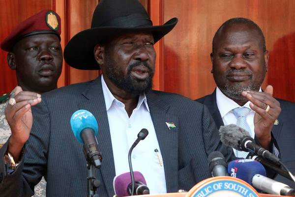 Fragile peace in South Sudan as feuding leaders form unity government