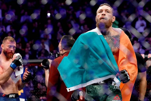 Conor McGregor stops Donald Cerrone in 40 seconds on UFC return