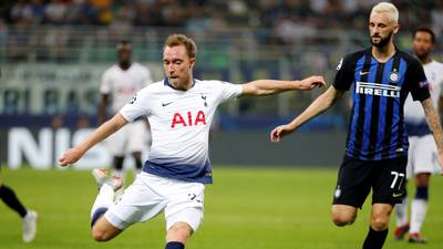 Christian Eriksen ready to return for Tottenham against West Ham