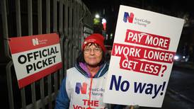 Second nurses’ strike in a week forces hundreds of cancellations in Northern Ireland