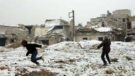 Bomb kills 12  children after hitting Syrian classroom