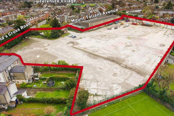 Terenure site with planning permission for 66 homes