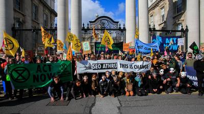 Oireachtas ‘Open House’ event scrapped after Extinction Rebellion protest