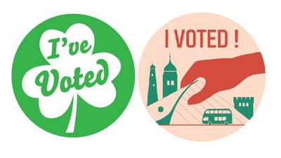 Sticker campaign seeks to boost turnout in Dublin