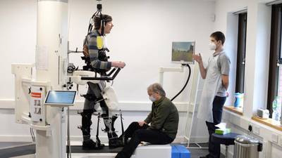 Meet Pádraig, former J1 student, whose robotic exoskeleton has given him new hope