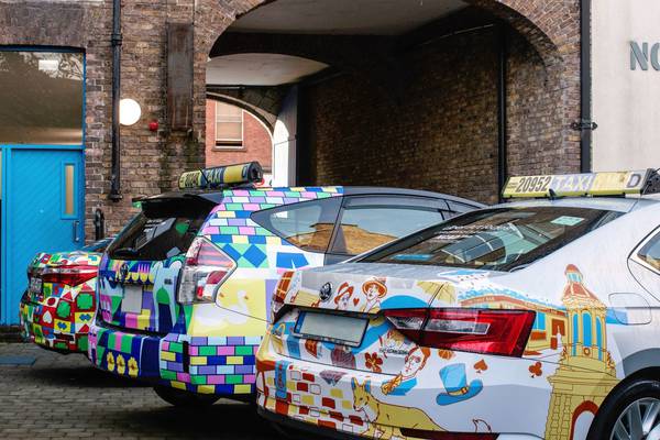 Work by NCAD artists to adorn taxis in Dublin city