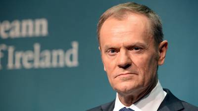 Ireland comes first in Brexit talks: Tusk