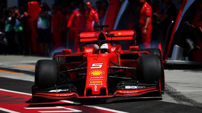 Sebastian Vettel takes pole position in Canada