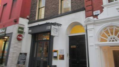 Merrion Row restaurant building for sale for €1m
