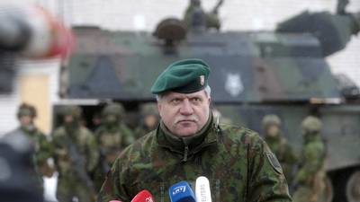 Lithuania builds Russian border fence as Nato boosts Baltic defences