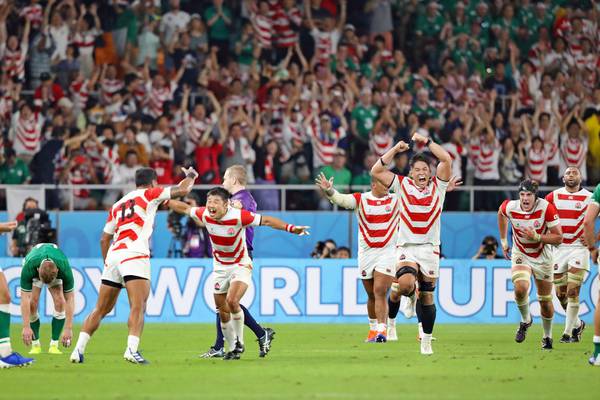‘Sensational’ Japan light the blue touch paper with Ireland win: the world press react