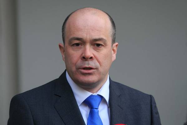 Denis Naughten leaves hospital after being hit by car