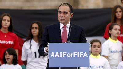 Prince Ali Bin al-Hussein formally enters Fifa presidency race