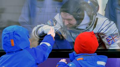 British astronaut Tim Peake blasts off on six-month mission