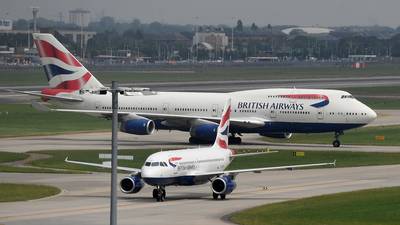 Eight British Airways flights from Dublin cancelled over IT failure