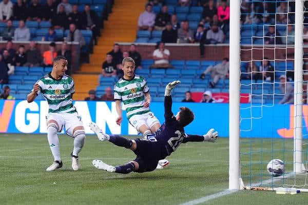 Adam Idah scores as Celtic clinch Scottish Premiership title in style