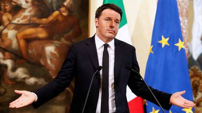 Matteo Renzi facing ‘Brexit’ moment as Italy votes on  reform