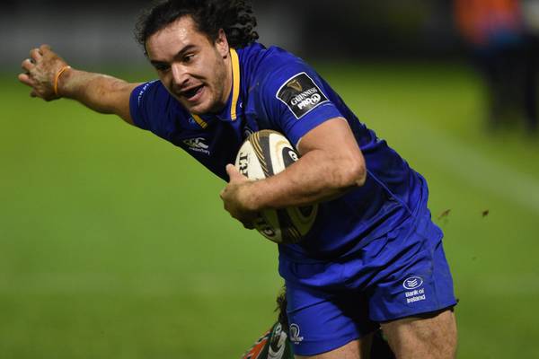 James Lowe not registered by Leinster for Champions Cup