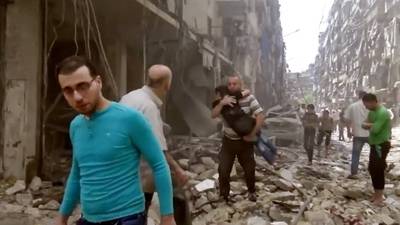 At least 12 dead as Syrian rebels shell military forces in Aleppo
