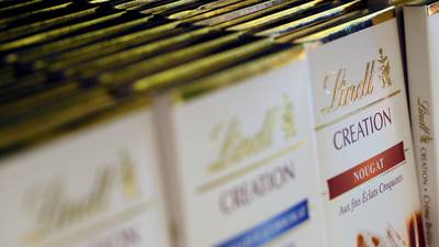Chocolate maker Lindt confirms full-year outlook