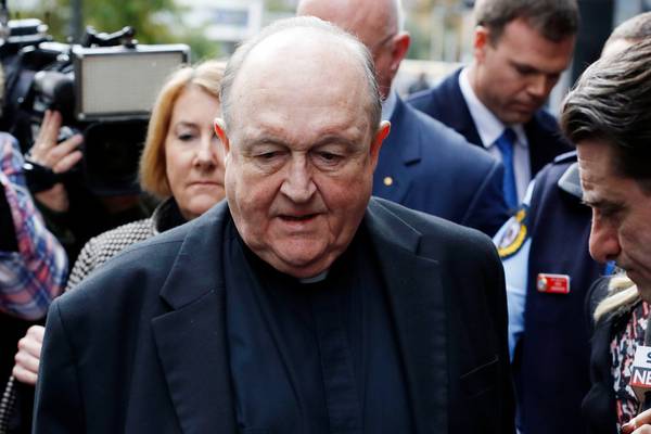 Australian archbishop given year’s detention for sex abuse cover-up