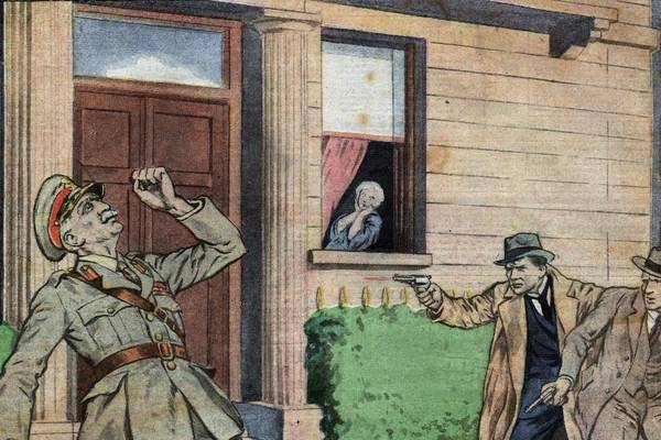 Who ordered the assassination that started the Civil War in Ireland?