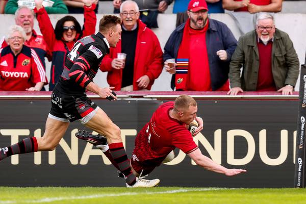 Munster huff and puff to set up a semi-final with Leinster