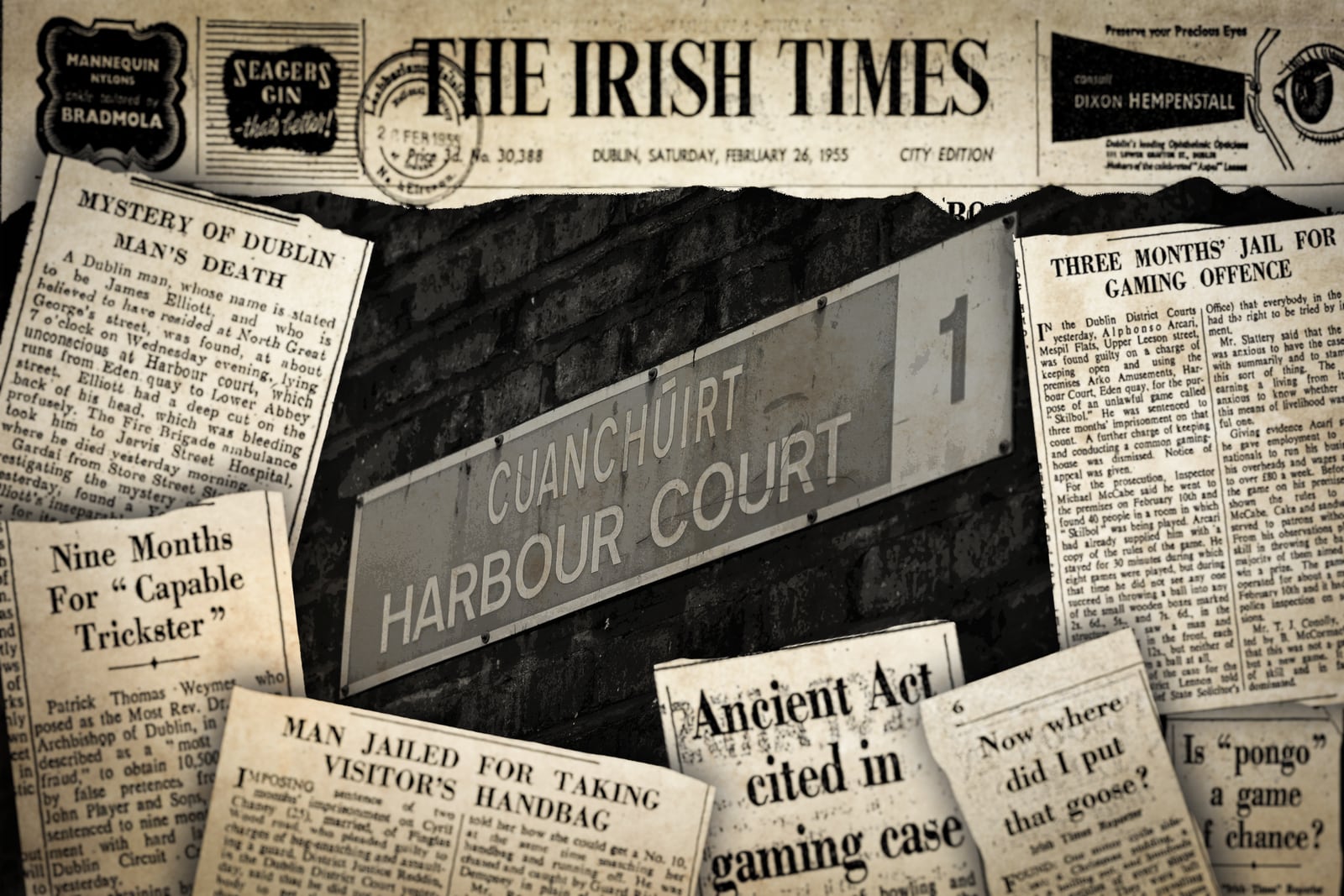 Headlines crime Harbour Court Dublin