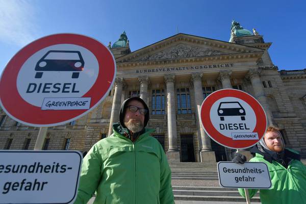 German cities have right to ban diesel cars, court rules