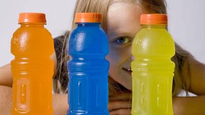What happens when a child consumes an energy drink?