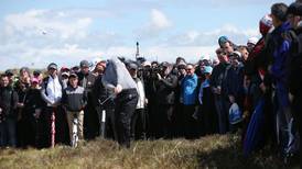 Harrington one off  leaders   as McIlroy misses Irish Open cut yet again