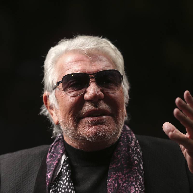 Roberto Cavalli obituary: Designer known for his hectic, blingy, classless aesthetic