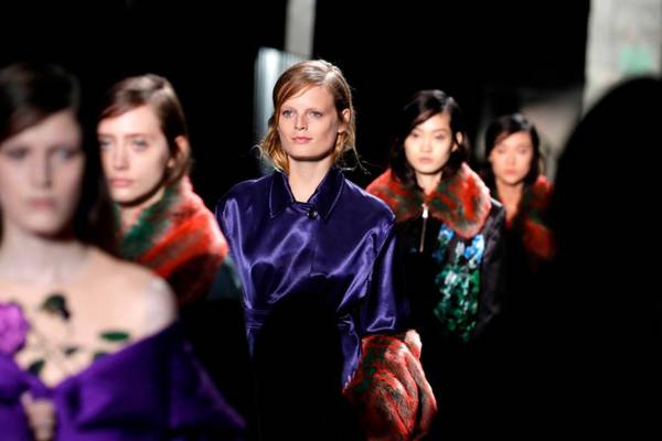 Paris Fashion Week: Dries Van Noten showcases romantic new collection