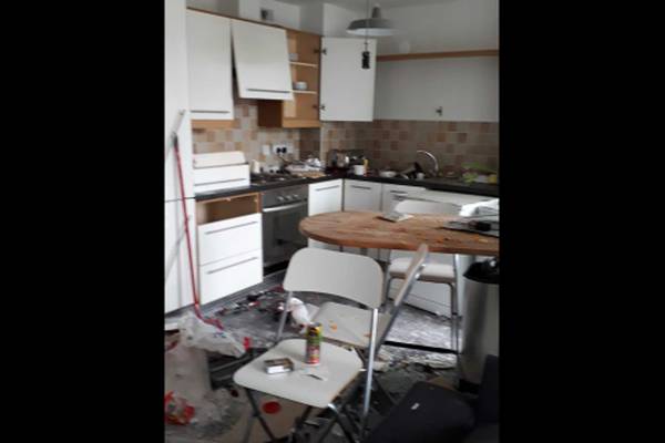 Youths with hammers cause €46,000 damage to flat during party