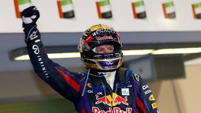 Seventh win in a row for Sebastian Vettel in Abu Dhabi