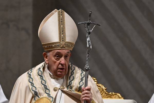 Pope Francis calls for Gaza ceasefire in Easter address