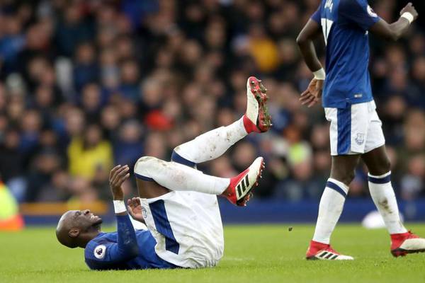 Everton’s Eliaquim Mangala out for the rest of the season