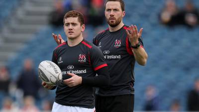Paddy Jackson returns to training and will be back before April