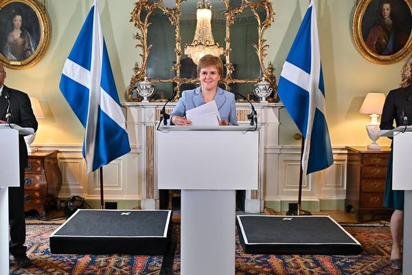 SNP reaches power-sharing deal with Scottish Greens