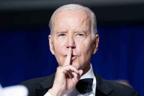 Biden jokes about age at White House media dinner: Rupert Murdoch 'makes me look like Harry Styles'