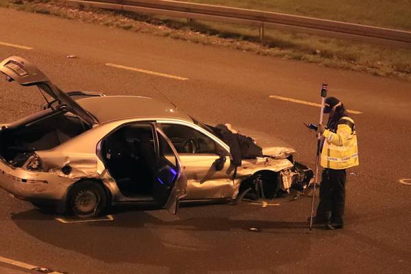 Major delays on N7 as three teenagers are arrested after crash