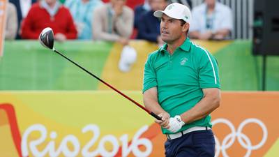 Mixed start for Padraig Harrington in Olympic debut