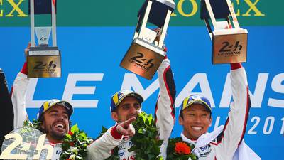 Fernando Alonso wins Le Mans 24 Hours to get closer to triple crown