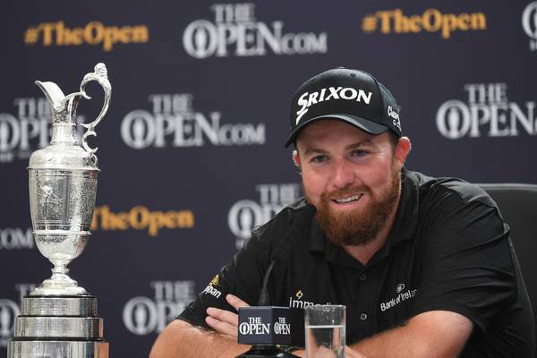 ‘Hopefully I’m only giving it back for a few days’ - Shane Lowry keen to keep Claret Jug