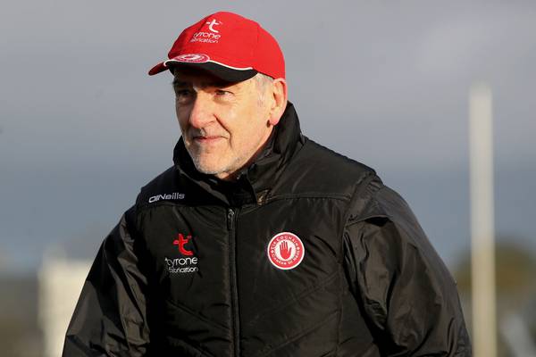Mickey Harte is the new Louth football manager