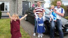Some blue in a sea of maroon as Galway tries to temper expectations
