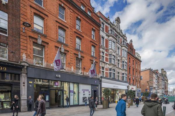 AIB’s high-profile Grafton Street branch for sale for €48m